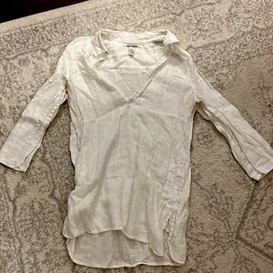 Lucky brand linen tunic